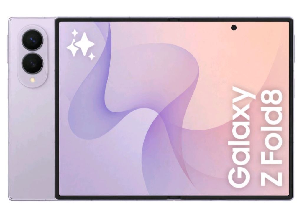 Samsung Galaxy Z Fold 8 Dual SIM 12GB RAM 512GB 5G Lavender