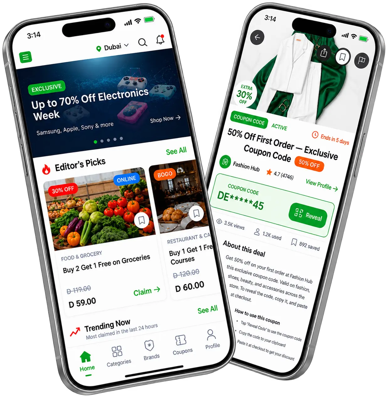 DealPopup mobile app